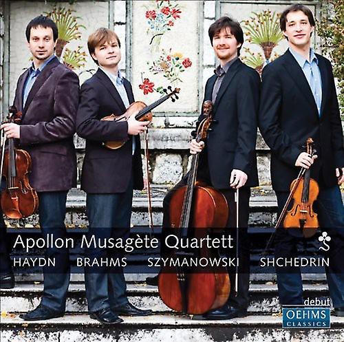 Oehms Apollon Musagete Quartett - String Quartets / Lyric Scenes for String Quartet  [COMPACT DISCS] USA import