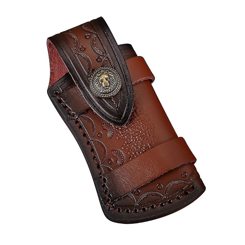 Leathers Knife Holsters Folding Knife Sheath Perfect For Camping And Outdoor -ACGIV