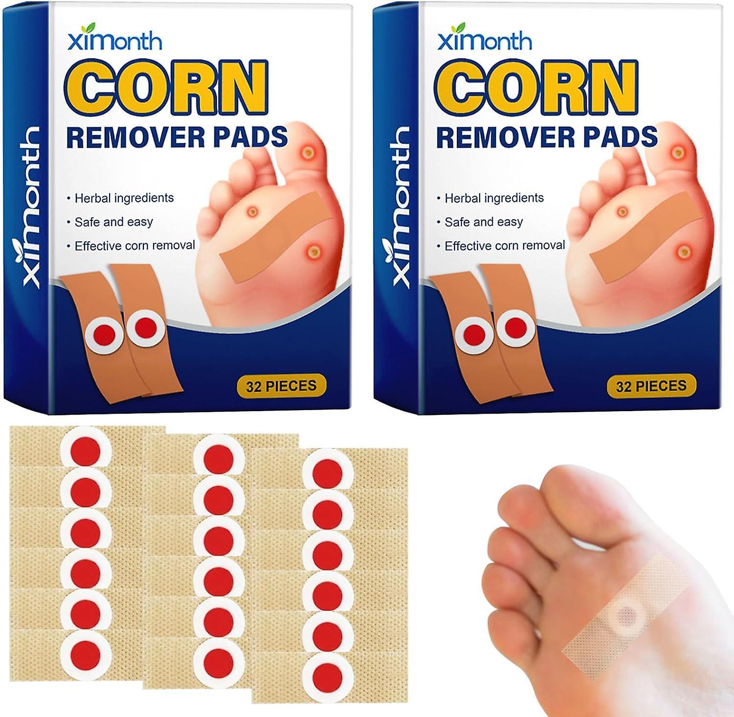 Antbaba Corn Removers for Feet, Foot Corn-Toe Corn-Callus Removal, Corn Remover Feet, oot Corn Removers, Toes Corn Removal, 32 Pcs 1 Box 32Pcs