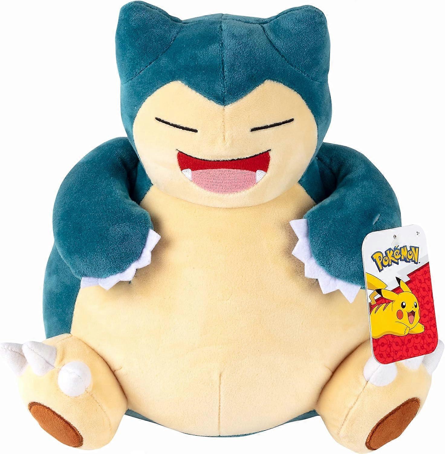 Ubiuo 12" Large Snorlax Plush - Officially Licensed - Generation One - Quality & Soft Stuffed Animal Toy - Add Snorlax to Your Collection!