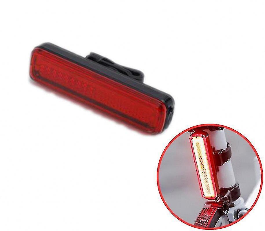 Tianzun Bike Rear Light Usb Rechargeable Led Bicycle Tail Light Waterproof Cycling Safety Flashlight Cycling Warning Rear Lamp Red White