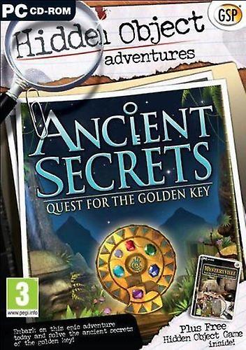 Ancient Secrets Quest For The Golden Key Game PC - PAL - New & Sealed