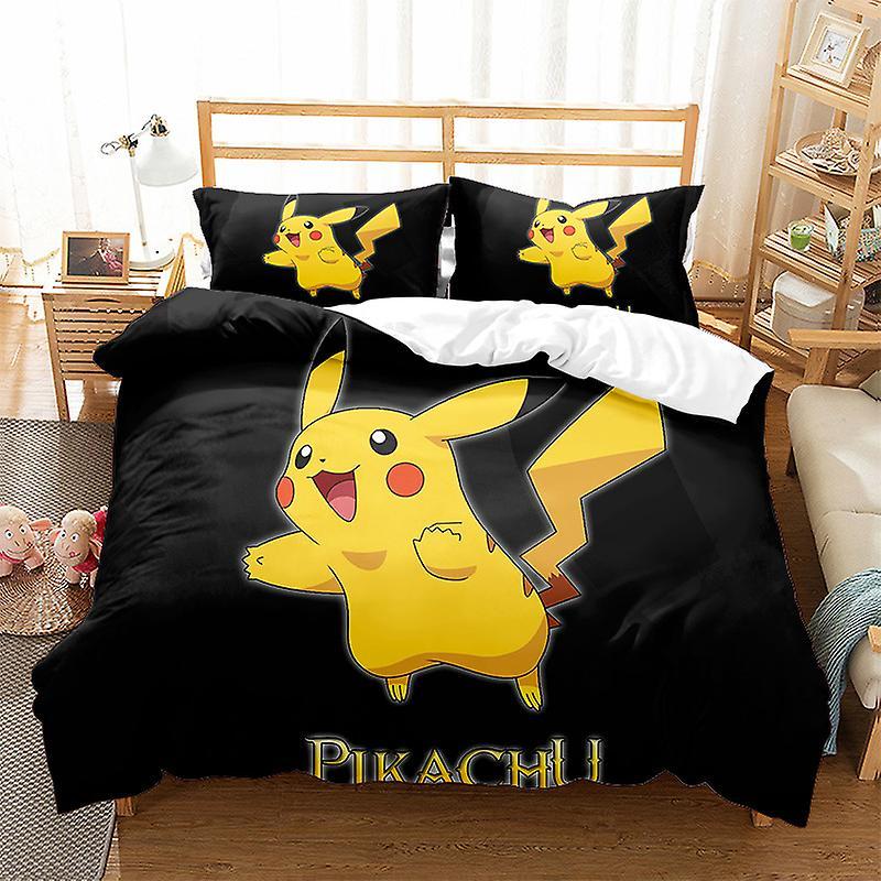 Xxxr New Two Or Three Piece Set Pikachu Seriesduvet Cover Bedding Set Birthday Christmas Gift E06 210x210