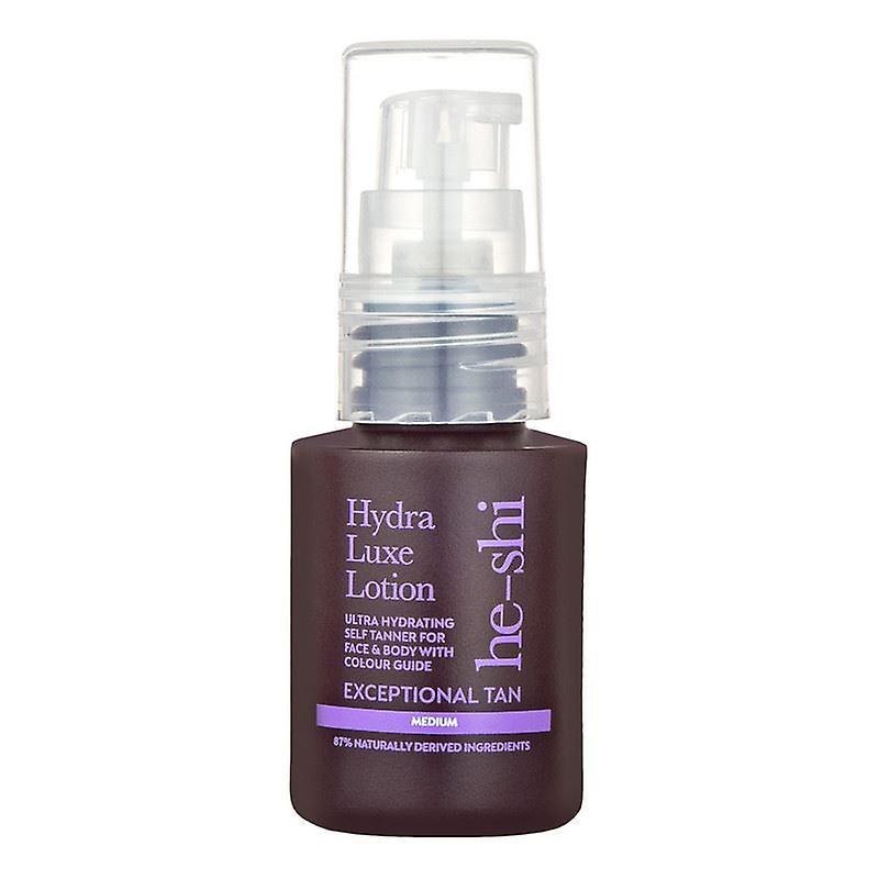 He-Shi Hydra Luxe Lotion Hydrating Self Tanner For Face & Body - 30ml