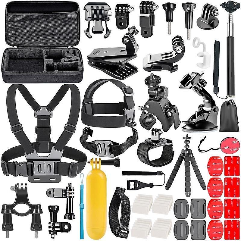 Slowmoose 83 In 1 - Action Camera Accessories Kit 58 in 1