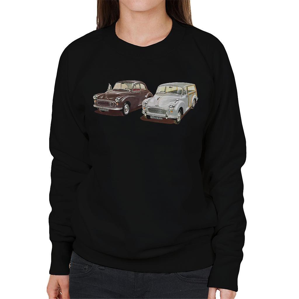 Morris Minor Classic British Motor Heritage Women's Sweatshirt Black XX-Large