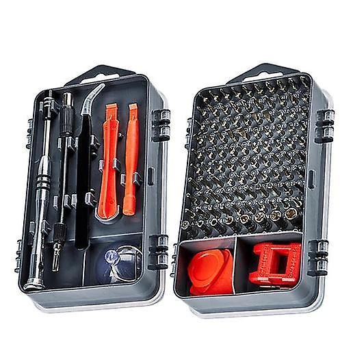 Slowmoose Phone Repair Tools Kit Screwdriver Set - Magnetic Torx Hex Bit Screw Driver 112-Gray