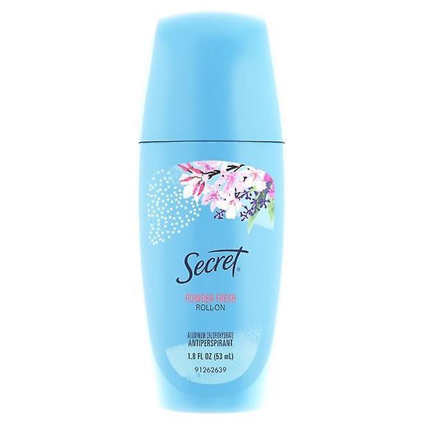 Secret Roll-on Antiperspirant And Deodorant, Powder Fresh, 1.8 Fl Oz.