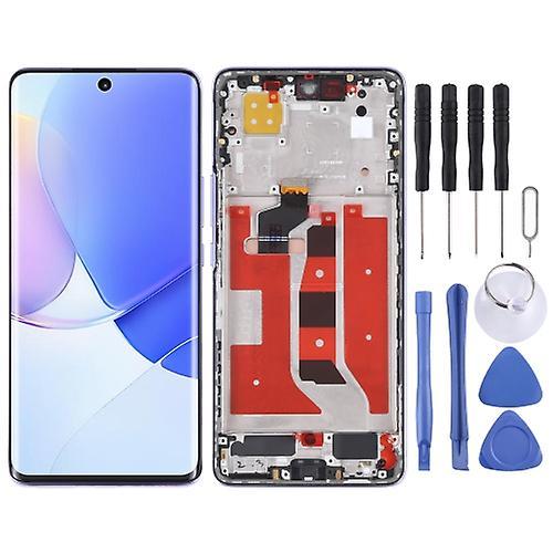 Repair Parts Orig Oled Lcd Screen For Huawei Nova 9 Digitizer Full Assembly With Frame Black