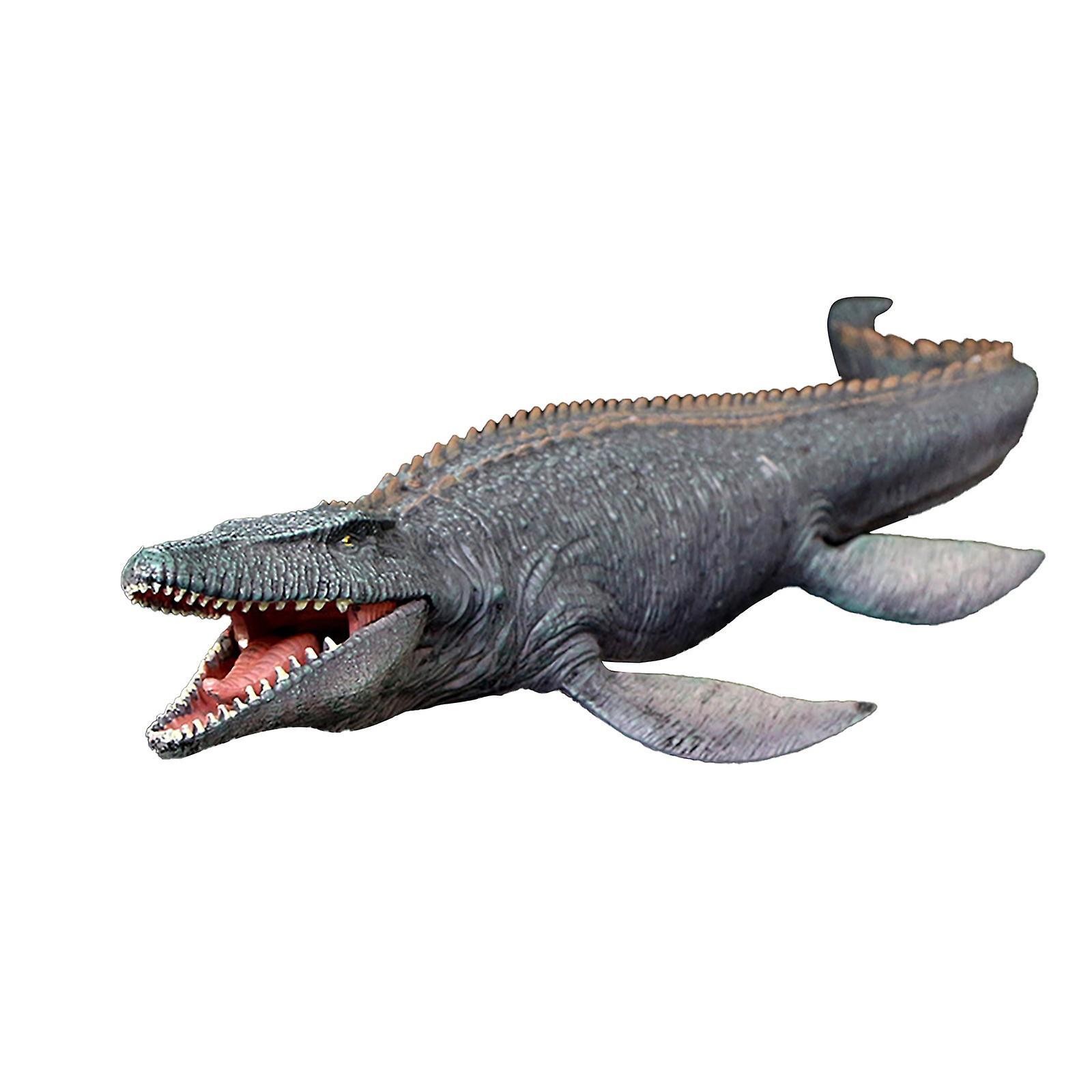 Dandanzhuan Realistic Large Mosasaurus Model Lifelike Dinosaur Model Figure Playset Model