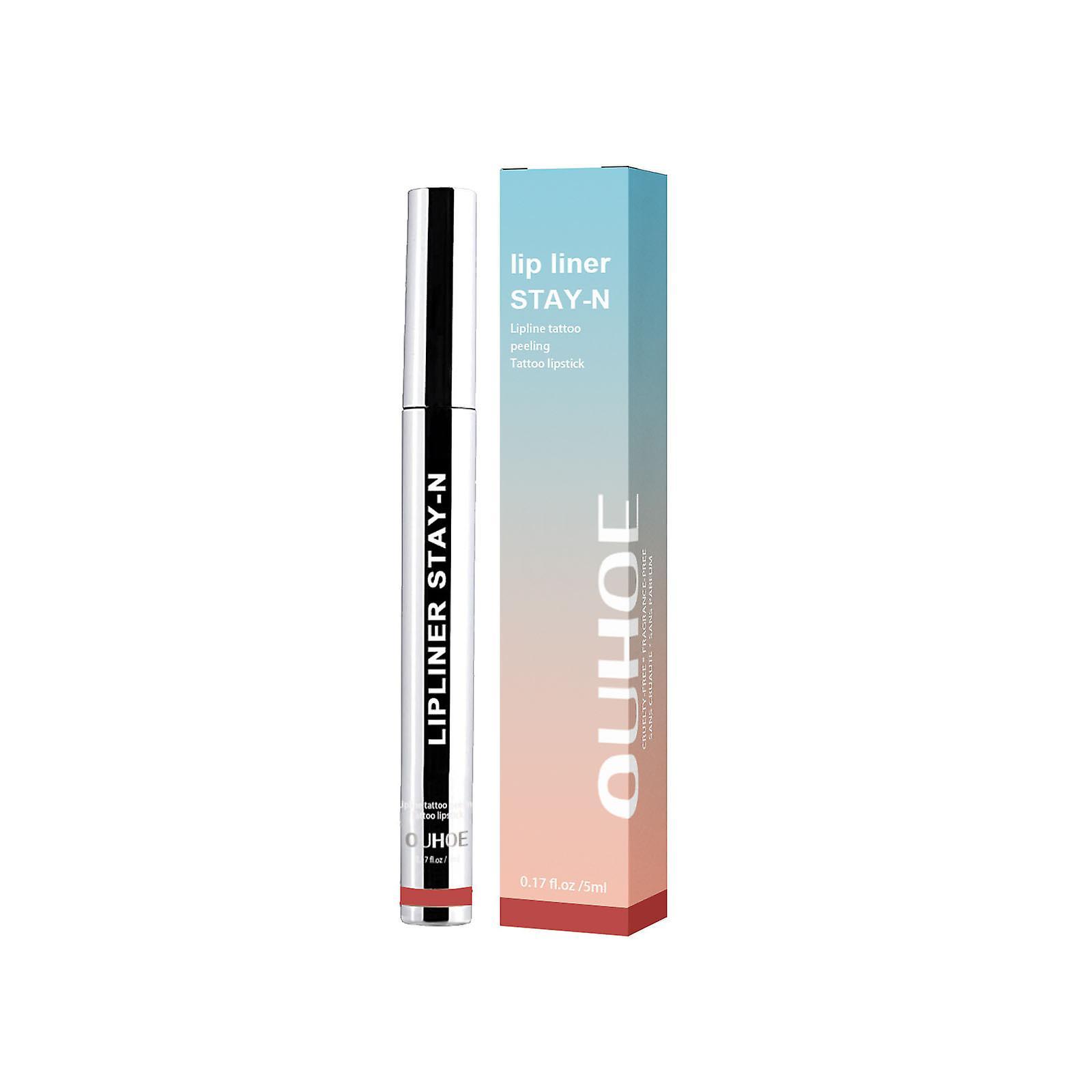 Handuo Lip Liner Stay-N - Peel Off Lip Liner Tattoo, Peel Off Lip Stain Claret