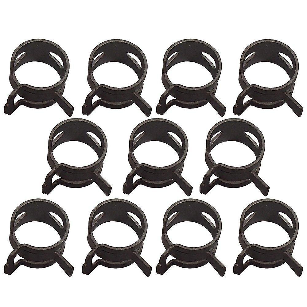 Slowmoose Vacuum Spring Fuel Oil Water Hose Clip Pipe Tube For Band Clamp M10 (10Pcs)