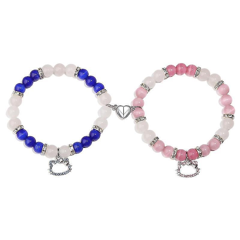 Miss Pink Spider Friendship Bracelets Matching Bracelets For Couples WHBYV set 4