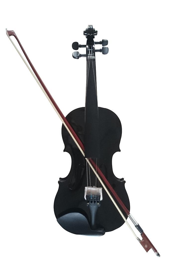 Chengyan Student Acoustic Violin Full 1/8maple Spruce With Case Bow Rosin Black Color