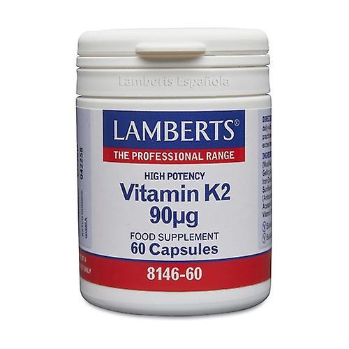 Lamberts Vitamin K2 60 capsules