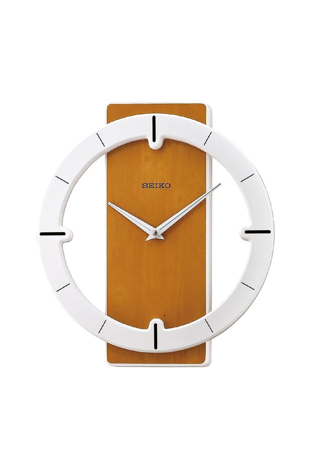 Seiko Wooden Wall Clock QXA774B