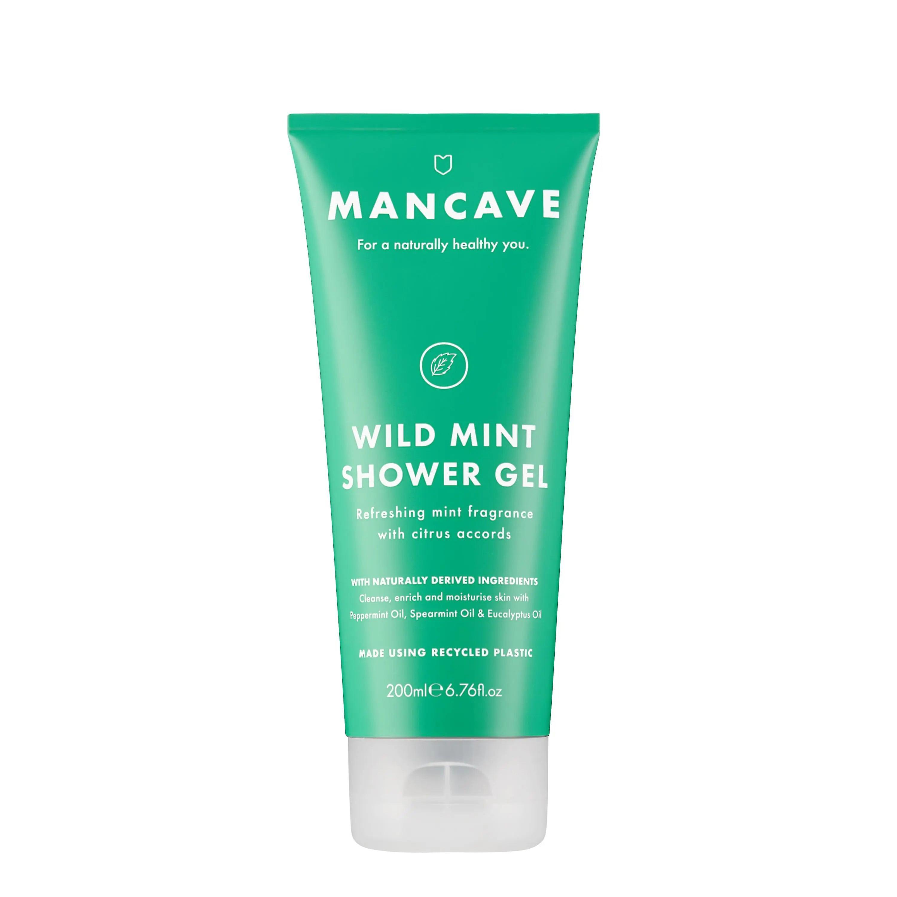 ManCave Wild mint shower gel - 200ml