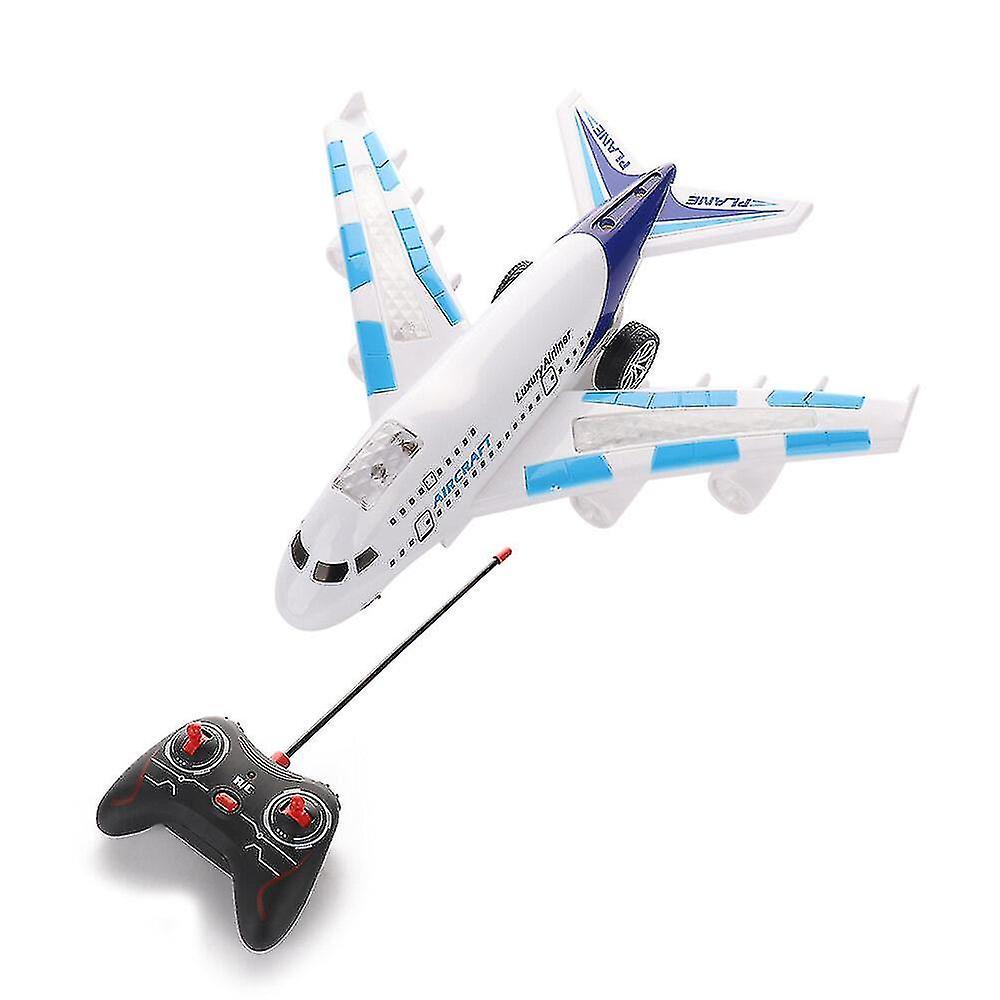 Linki Rc Remote Control Airplane, Rc Plane Ready To Fly, Battery Operated Airbus For Kids Boys Girls Beginner