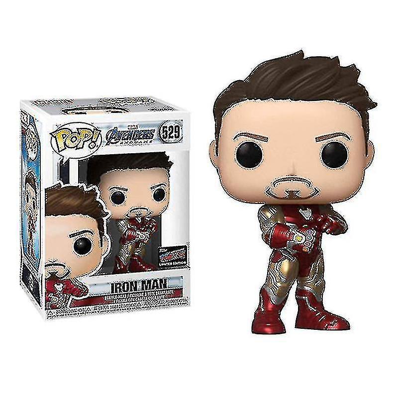 Mingerda Funko Pop Marvel Avengers:endgame Tony Stark Iron Man 529 Action Figur_s