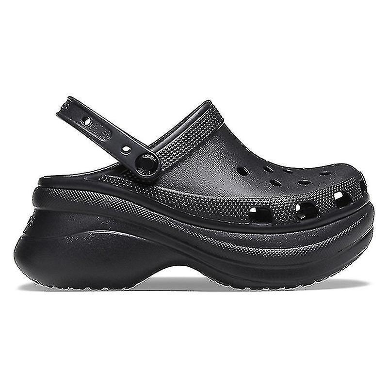 Women's Bae Clog Thick Eva Platform Shoes Thick Sole Slip On Sls () #yogu black W8