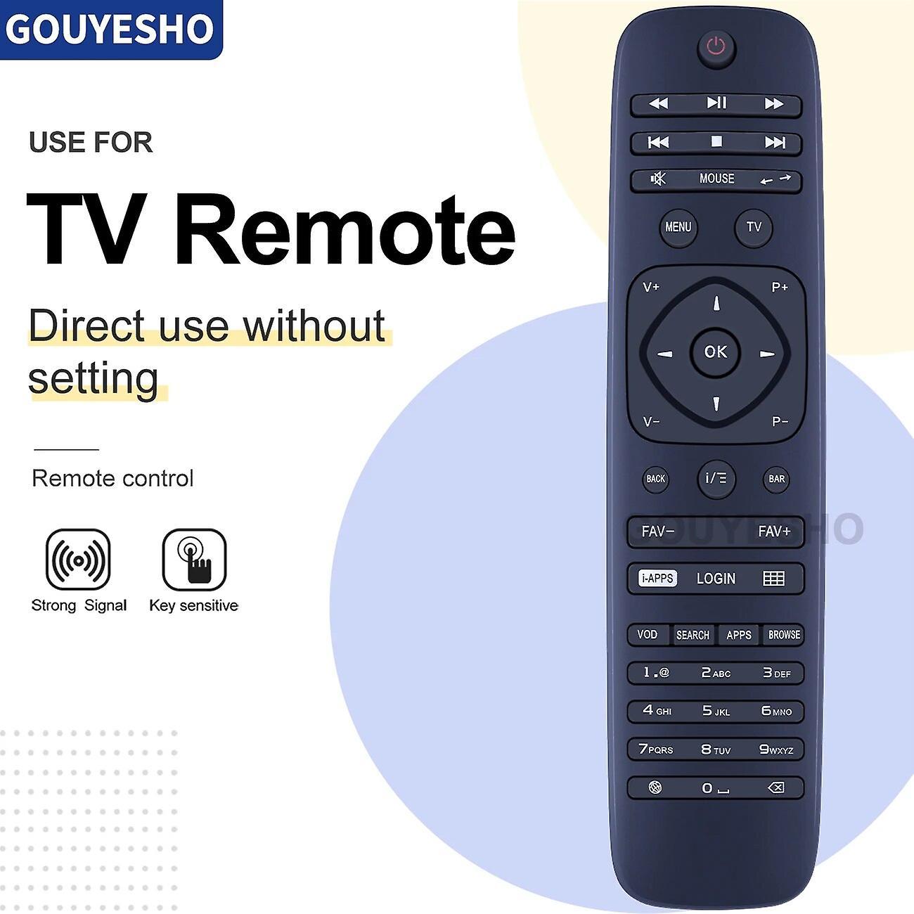 Scitoo New RC2964506/01B Replacement Remote Control for KARTINA TV Comigo Quattro IPTV Box