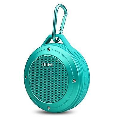 Slowmoose Outdoor Wireless Bluetooth 4.0 Stereo Portable Speaker Built-in Mic Shock Blue