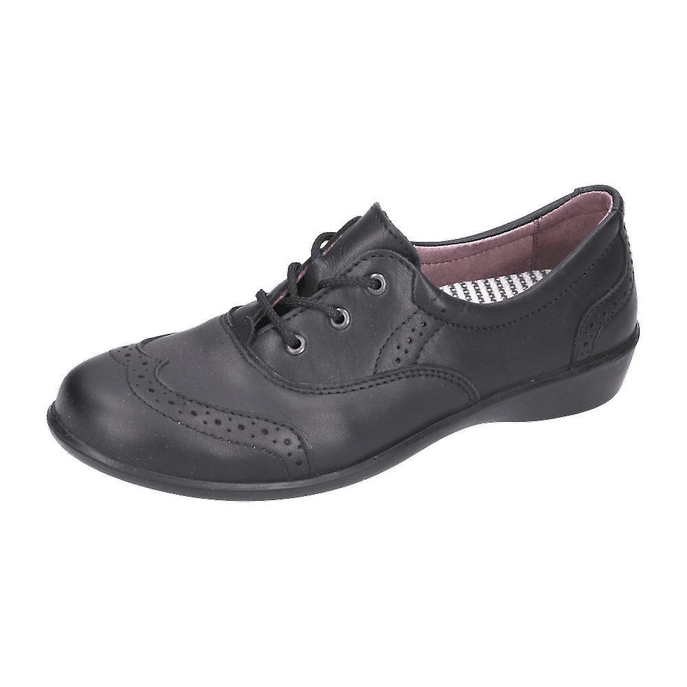 Kids Ricosta Kate Lace Up Shoe Black 34