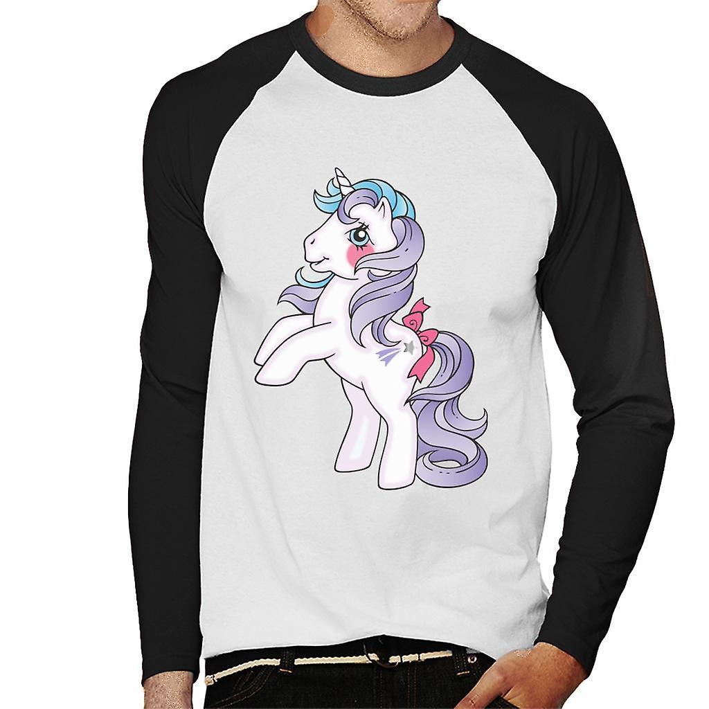 My Little Pony Glory Men's Baseball Long Sleeved T-Shirt White/Black Medium