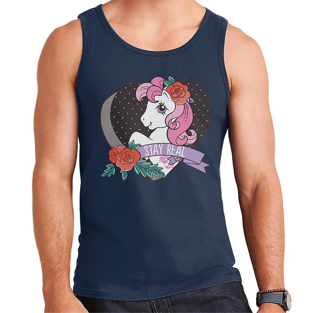 My Little Pony Stay Real Men's Vest Navy Blue Small