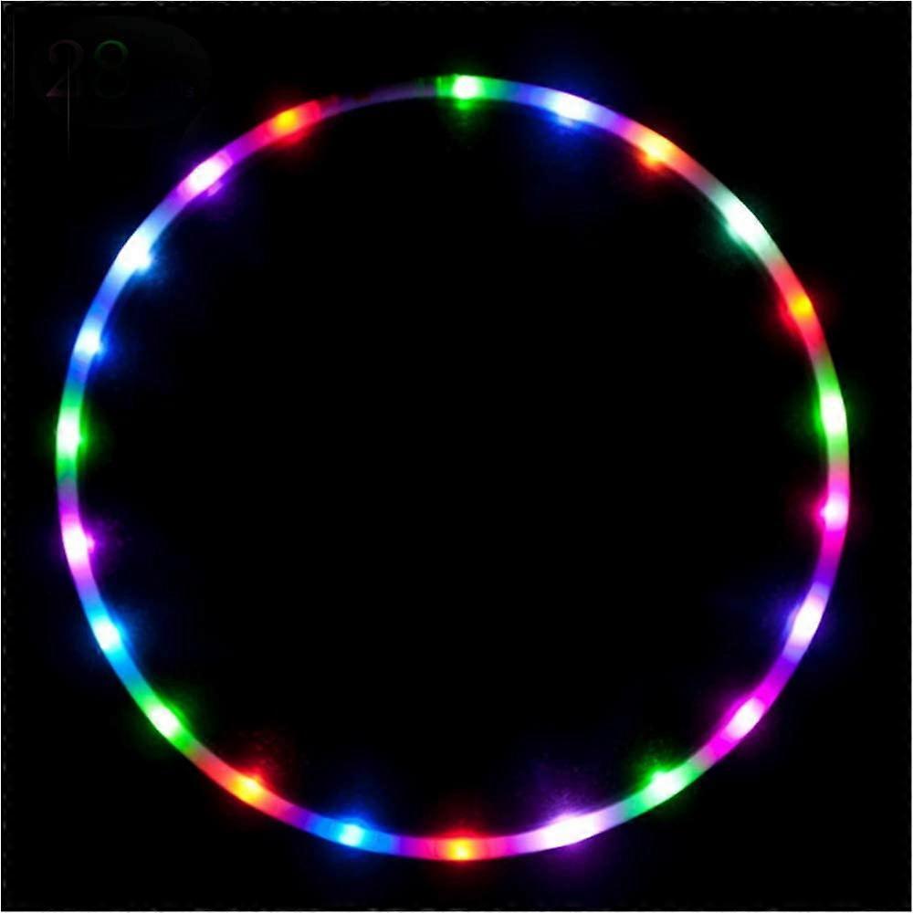 Lucky Z LED Hoop,Colorful Strobing and Changing Hoop LED Dancing Hoops