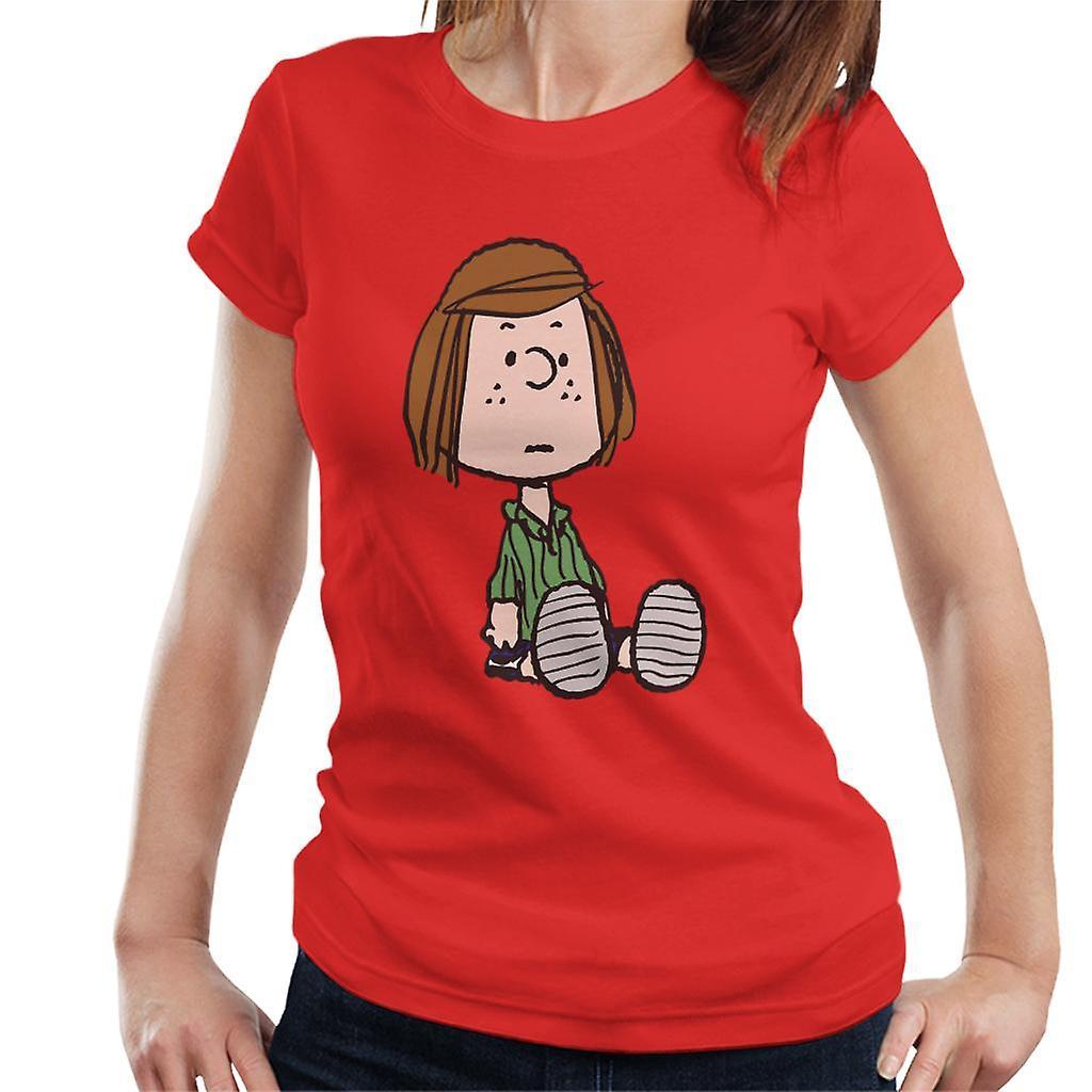 Peanuts Peppermint Patty Women's T-Shirt Red Medium