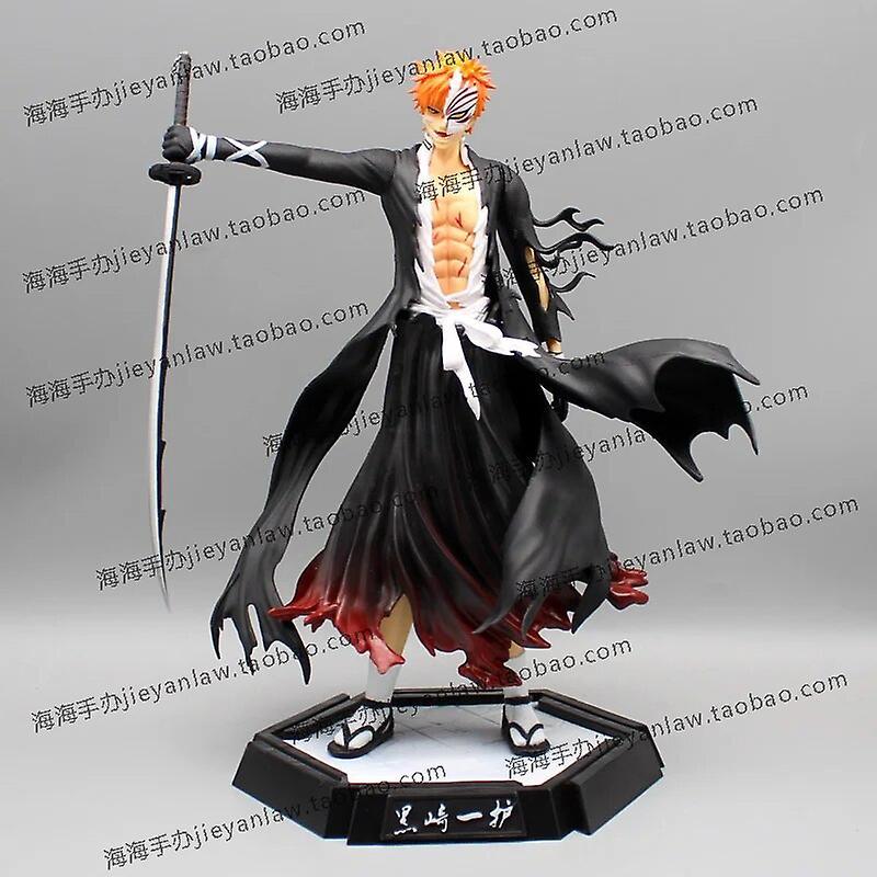 Jiechannel 31cm Kurosaki Ichigo Figure Bleach Thousand-year Blood War Model  Figurine Anime Room Decoration Toy Gift Pvc Statue Doll bleach figure ...