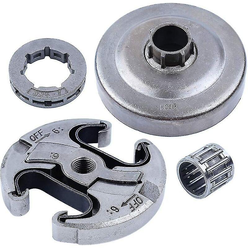 Bean Clutch Drum Sprocket Oil Pump Worm Gear Kit compatible Husqvarna 340 345 346xp 350 351 353 445 450 E Chainsaw Spare Parts