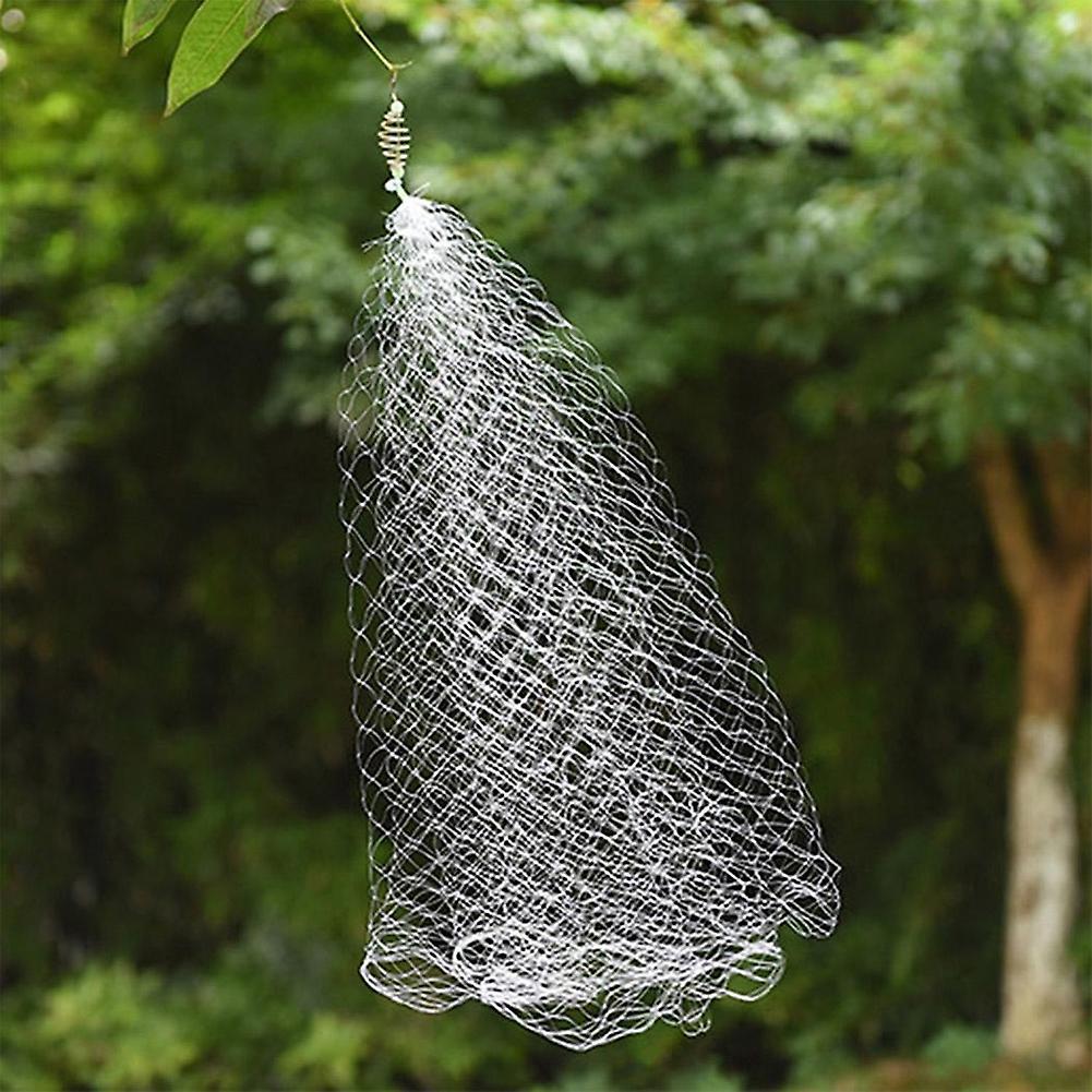 Bigougem Portable Fish Net Trap Shoal Throw Trolling Mesh Fishing Tackle Accessories 11#