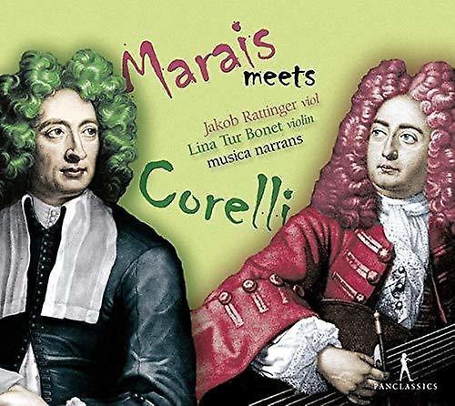 Pan Classics Corelli / Rattinger / Ensemble Musica Narrans - Marais Meets Corelli  [COMPACT DISCS] USA import