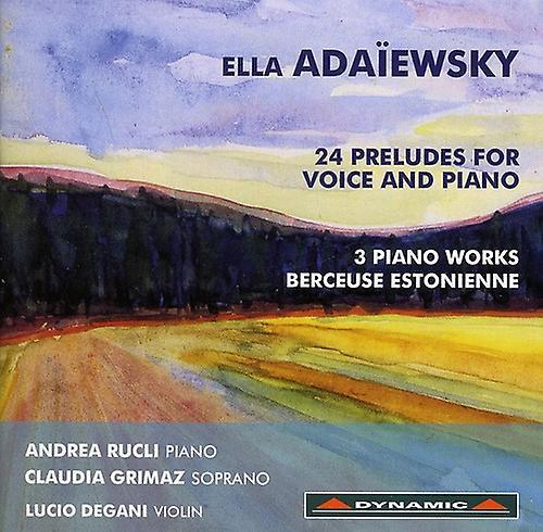 Dynamic Italy Claudia Grimaz - 24 Preludes for Voice & Piano  [COMPACT DISCS] USA import