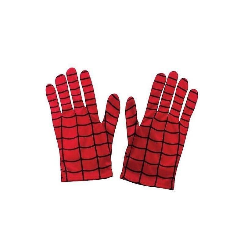 Rubie's Mens marvel universe adult spiderman gloves 35658ns red