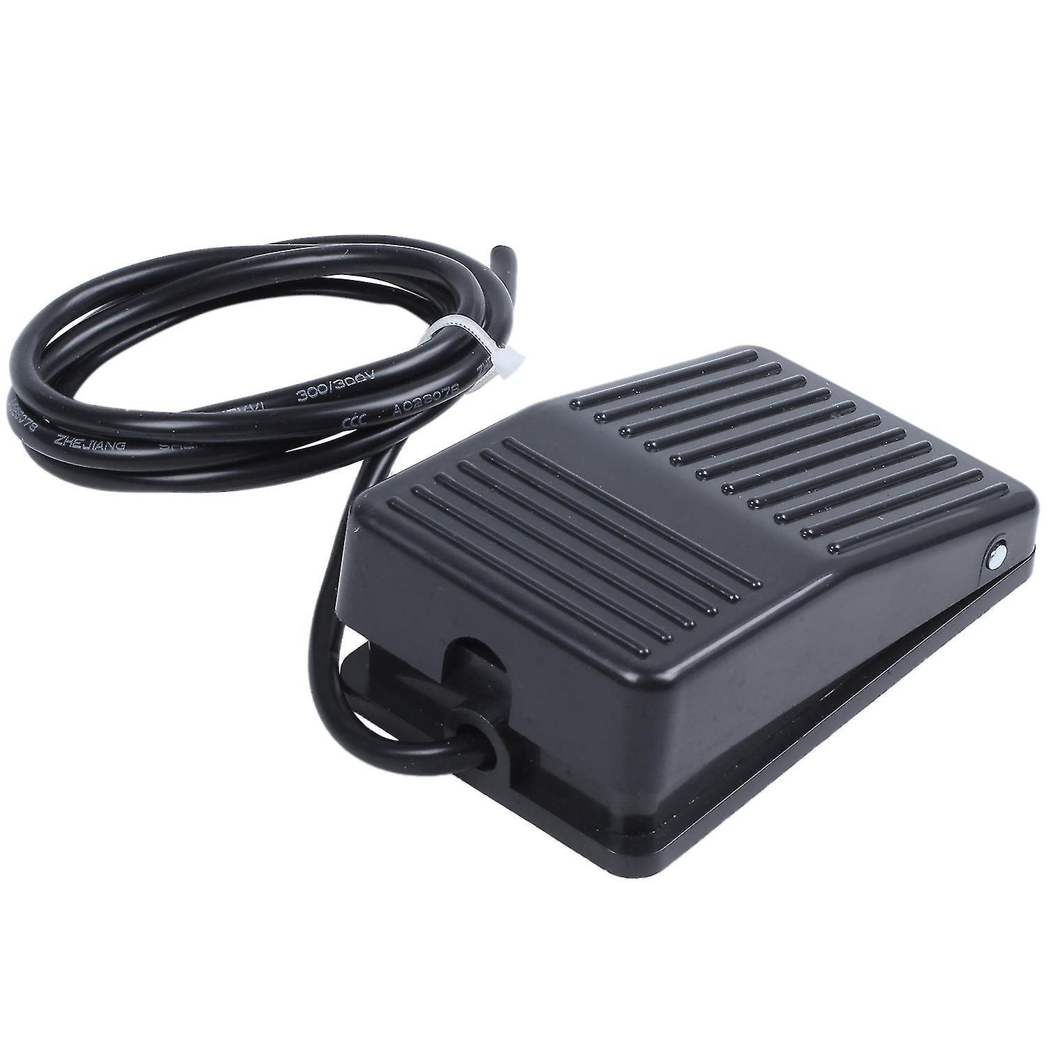 Guangzhou Yunlong Trading Co., Ac 250v 10a Spdt No Nc Antislip Plastic Momentary Power Foot Pedal Switch Black