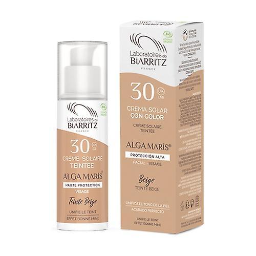 Laboratoires de Biarritz Light color sun facial cream SPF30 50 ml of cream