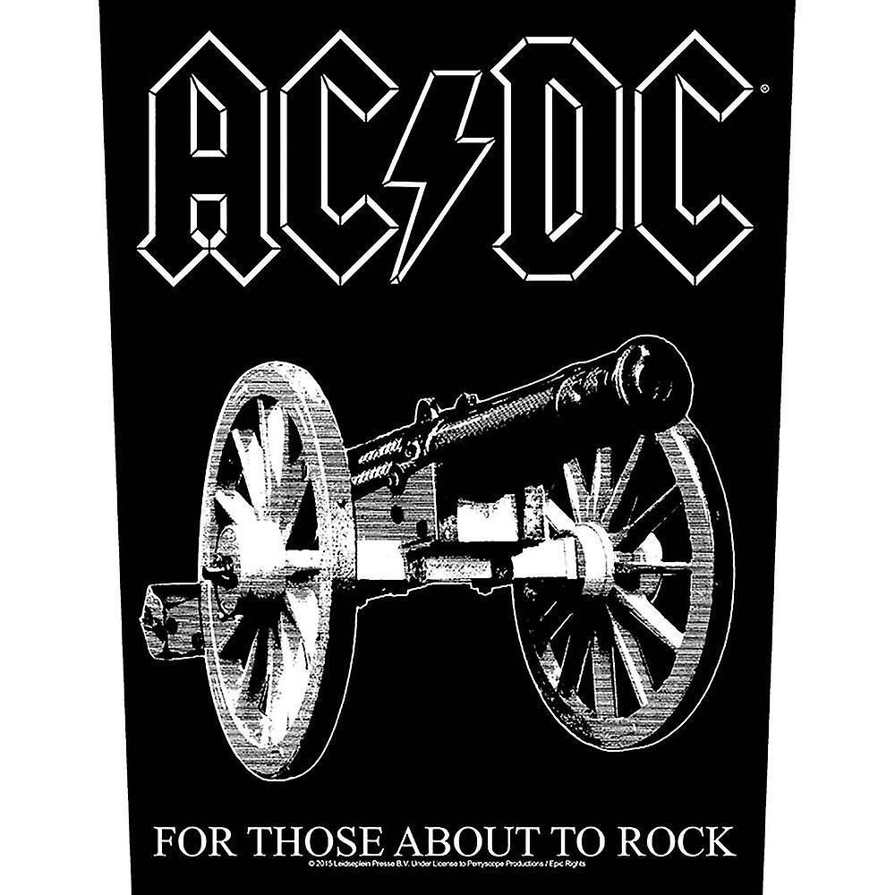 HeyRusty Ac/dc Back Patch: For Those About To Rock