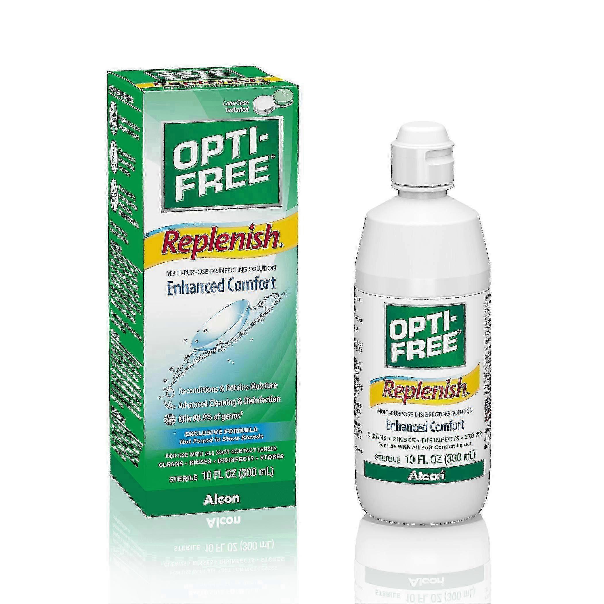 Opti-free replenish multi-purpose disinfecting solution, 10 oz