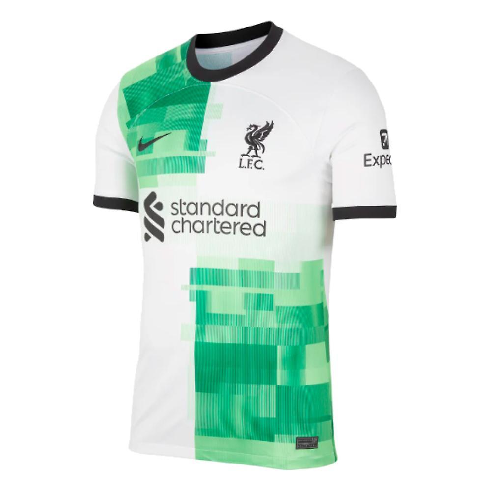 Nike 2023-2024 Liverpool Away Shirt White XXL