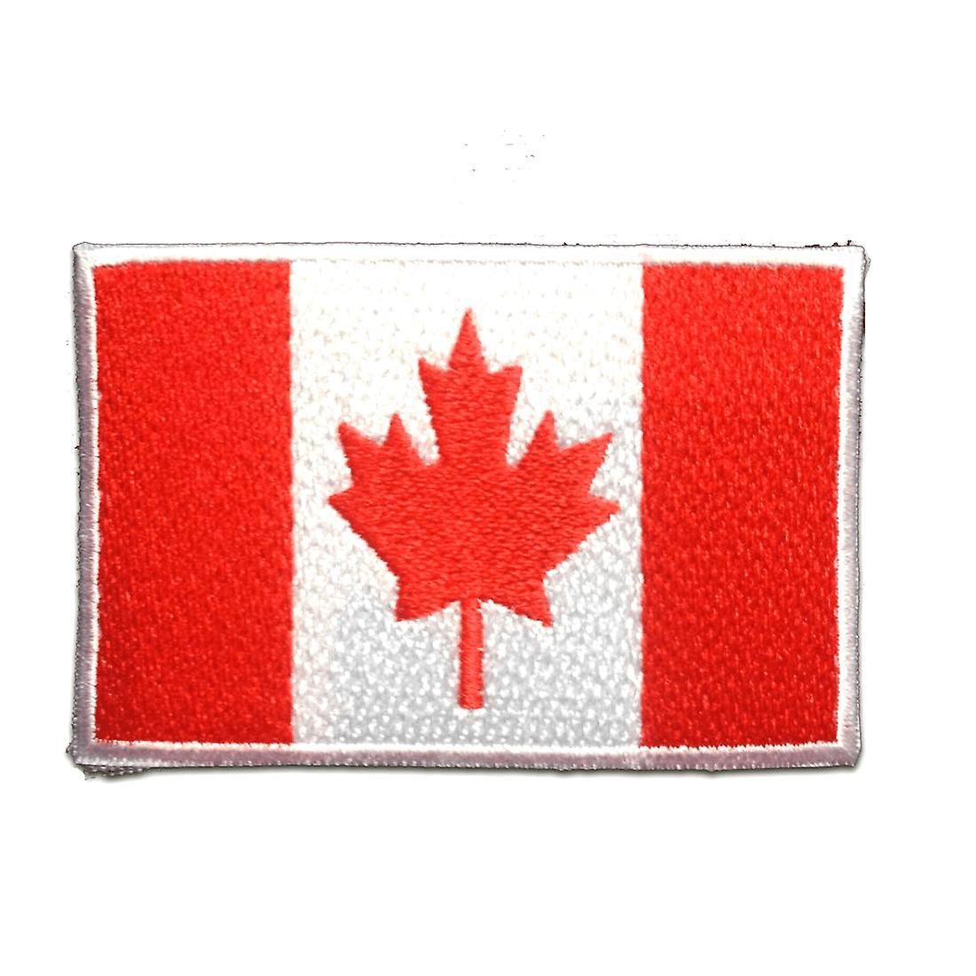 Catch the Patch Patch / Iron-on patch - CANADA flag flag - red - 7.4 x 4.9 cm - patch patch