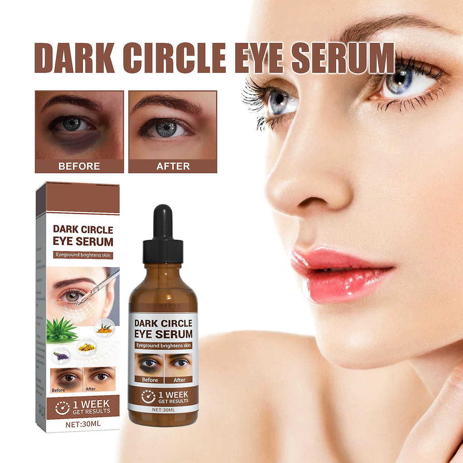 Fongwan Dark Circle Eye Serum, The Dragon Skin Dark Circles Smoothing Wrinkles Tightening Eye Bags Moisturizing Dark Circles Repairing 1Pcs - 30ml