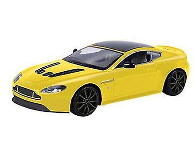 Motor Max Aston Martin V12 Vantage S Diecast Model 1:24 scale Yellow 18cm / 7.1in long