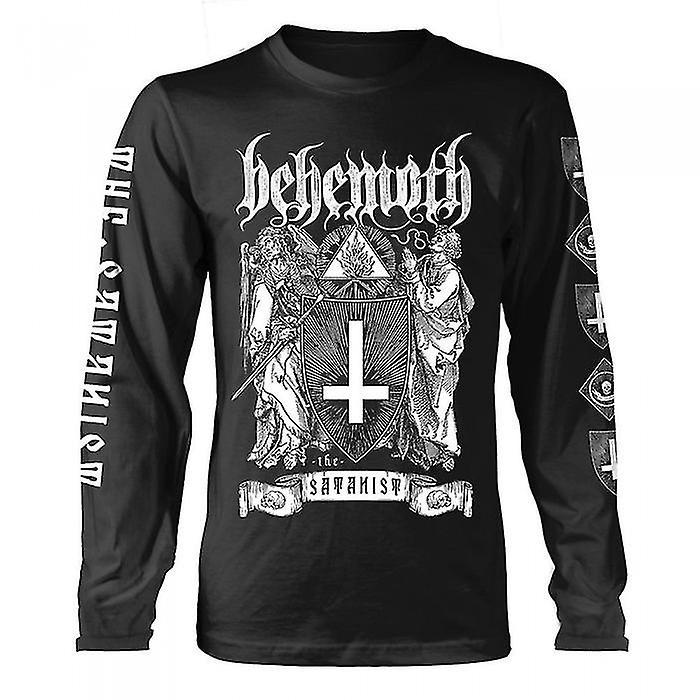 Behemoth Unisex Adult The Satanist Long-Sleeved T-Shirt Black L