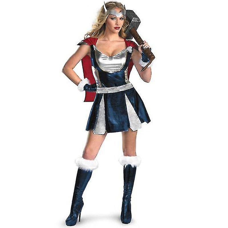 Women's The Mighty Thor Jane Foster Clothing Ladies Jane Foster Dress Skirt Carnival Halloween Cosplay Thor Costumes WHBYV