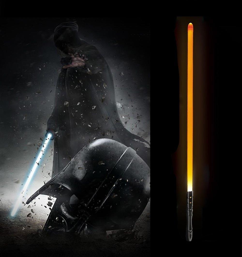 Slowmoose Rgb 11 Color Changing Lightsaber With Light Sound - Force Heavy Dueling Sound Black HD yellow