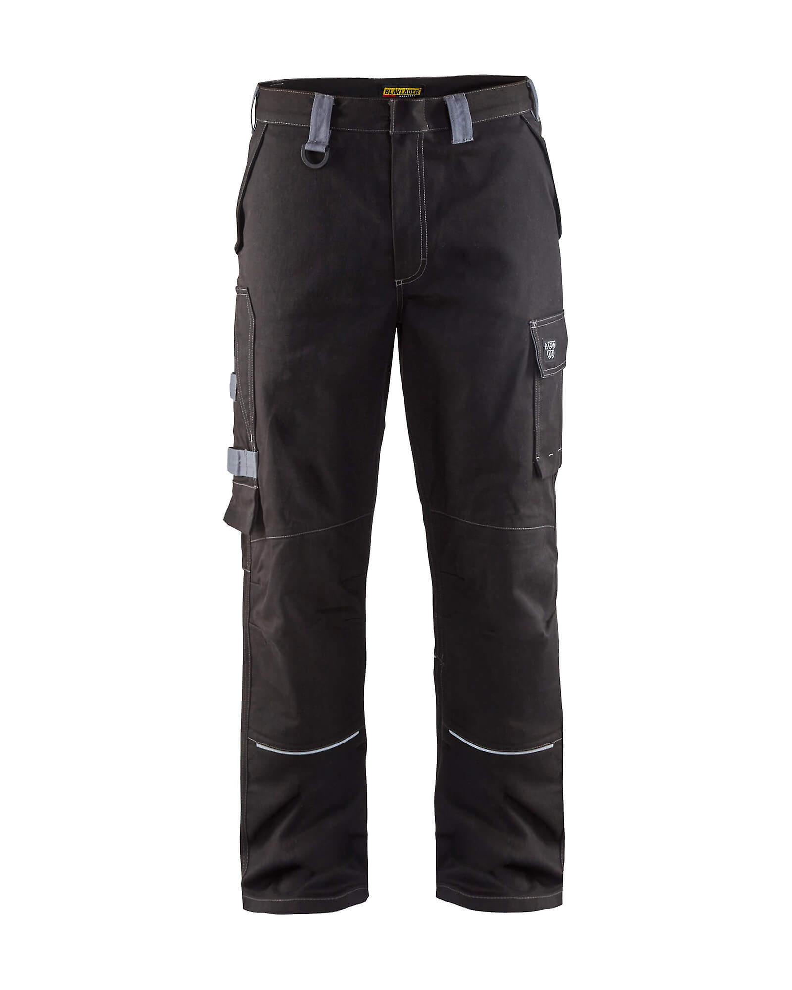 Blaklader 1561 workwear flame-retardant trousers - mens (15611516) Black/grey