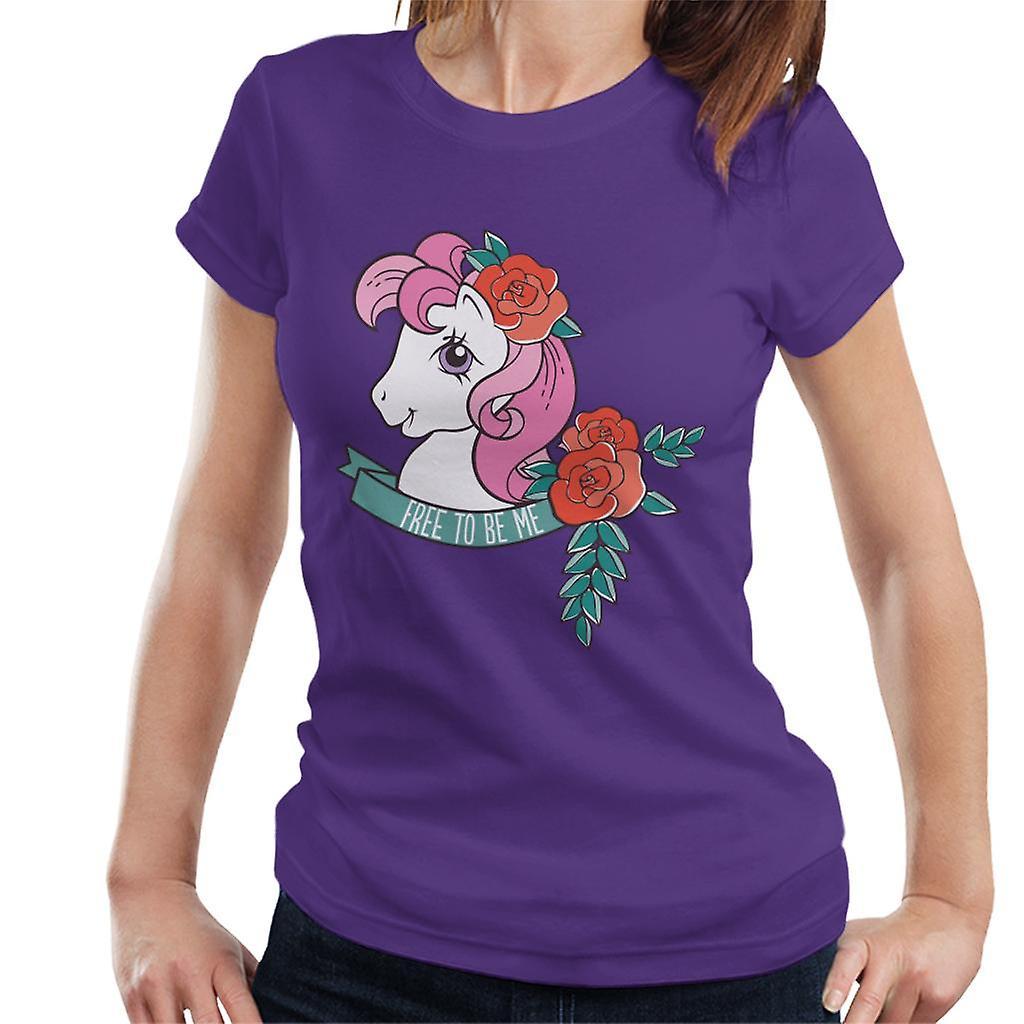 My Little Pony Free To Be Me Women's T-Shirt Purple Large